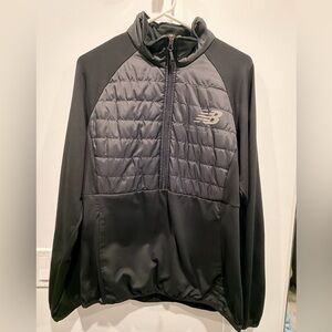 New Balance Women's Black Quarter Zip Performance Jacket